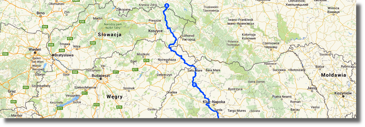 Bułgaria 1 - mapa